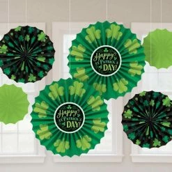 Balloon Agencies St Patrick's Day St Patricks Day Decorations - Paper Fan