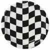Balloon Agencies Racing Checkered Paper Snack Plates Pk8