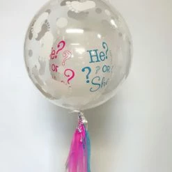 Not Specified Baby Shower Footprint Balloon
