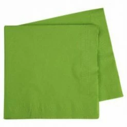 Five Star Lime Green Napkins | Dinner Napkins | Premium Pk40 Napkins - Dinner