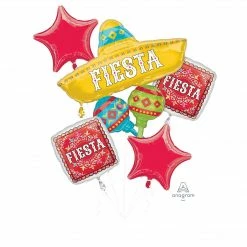 Balloon Agencies Balloon Bouquets Foil Sets Fiesta Large Balloon Bouquet
