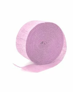 Alpen Lilac Streamers - Crepe Paper
