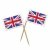 Balloon Agencies Union Jack Flag Picks Pk50