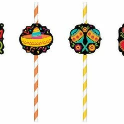 Balloon Agencies Fiesta Straws With Add On's