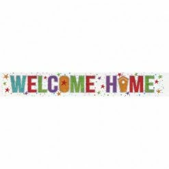 Balloon Agencies Welcome Home Holographic Banner