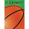 Balloon Agencies Basketball Invitations Pk8