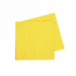 Five Star Yellow Napkins | Cocktail Napkins | Premium Pk40