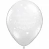 Not Specified Anniversary Balloons Clear - Singles Or Packs - Helium Filled Or Flat Printed Balloons