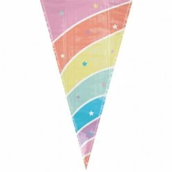 Balloon Agencies Unicorn Treat Bags | Unicorn Horn Treat Bag Cello Pk15