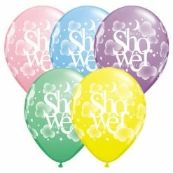 Not Specified Baby Shower Balloons Assorted - Singles Or Packs - Helium Filled Or Flat Printed Balloons