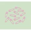 Balloon Agencies Safety Pin Favors | Pink | 24pk Baby Shower