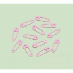 Balloon Agencies Safety Pin Favors | Pink | 24pk Baby Shower
