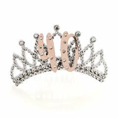 MDI Rose Gold Tiara - 40 Tiara Sashes, Tiaras & Badges