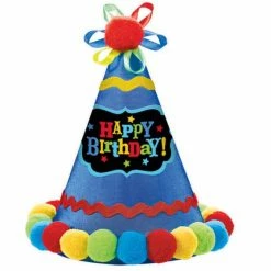 Balloon Agencies Bright Pompom Deluxe Party Hat Party Hats