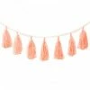 Five Star Tassels Peach Tassel Garland 3m