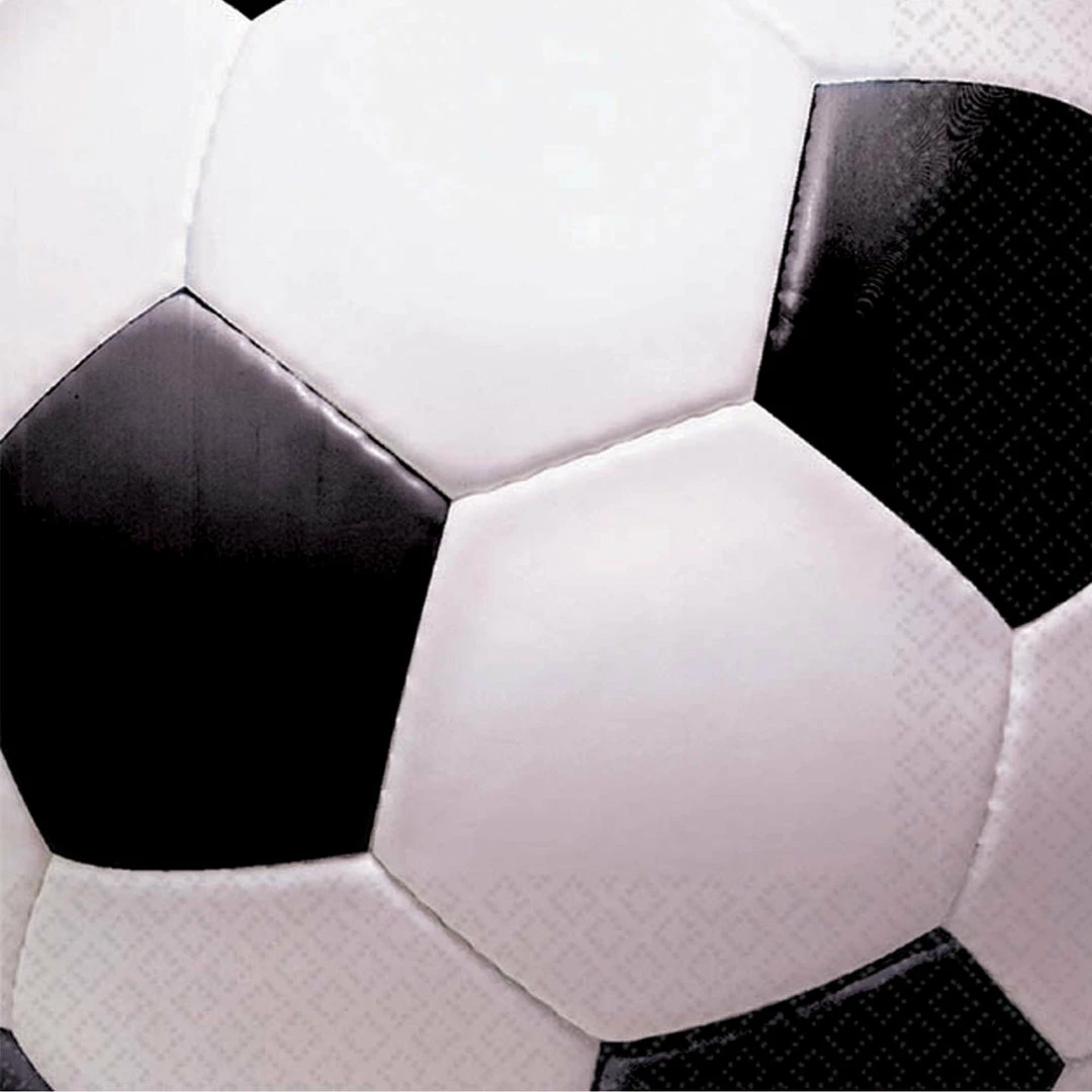 Balloon Agencies Soccer Ball Napkins | Small Pk16