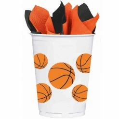 Balloon Agencies Basketball Plastic Cups