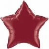 Not Specified Burgundy Star Balloon Foil