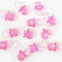 Balloon Agencies Baby Shower Mini Baby Pacifiers | Pink Pk24