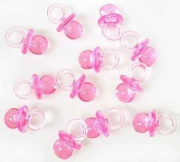 Balloon Agencies Baby Shower Mini Baby Pacifiers | Pink Pk24