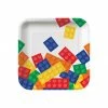 Balloon Agencies Lego / Block Paper Plates Pk 8