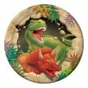 Balloon Agencies Dinosaur Paper Plates Snack Pk 8