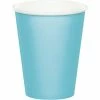 Balloon Agencies Pastel Blue Paper Cups Pk24 Paper Cups - Plain