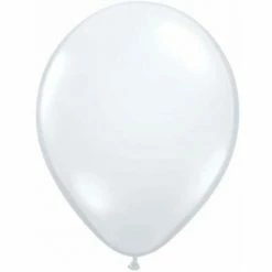 Party Planet Clear | 5" Balloons | Pack | Flat Latex Balloons - 5" (12cm)