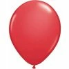Party Planet Red | 5" Balloons | Pack | Flat Latex Balloons - 5" (12cm)