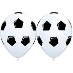 Not Specified Soccer Balloons - Singles Or Packs - Helium Filled Or Flat A7571 Printed Balloons