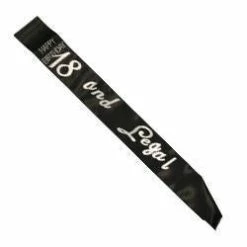 MDI 18 Black Sash