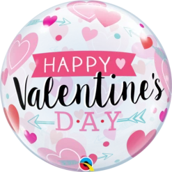 Not Specified Happy Valentine's Day Balloon - Pastel Send Balloons
