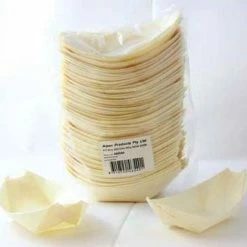 Alpen Wooden Boats 9cm Pk50