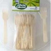 Alpen Wooden Forks P25 Eco Friendly & Wooden Supplies