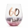 MDI 60th Rose Gold | Stemless Wine Gold