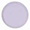 Five Star Plates - Plain Lilac Paper Plates | Round | Snack | Pk10