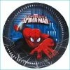 Balloon Agencies Spiderman Paper Plates 8pk Plates - Printed