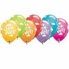Not Specified Get Well Balloons Assorted - Singles Or Packs - Helium Filled Or Flat Printed Balloons