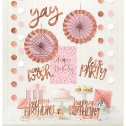 Balloon Agencies Blush Birthday Decorating Kit Decorating Kits