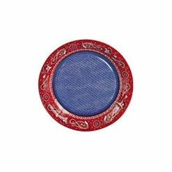 Not Specified Bandana Print Paper Plates Pk