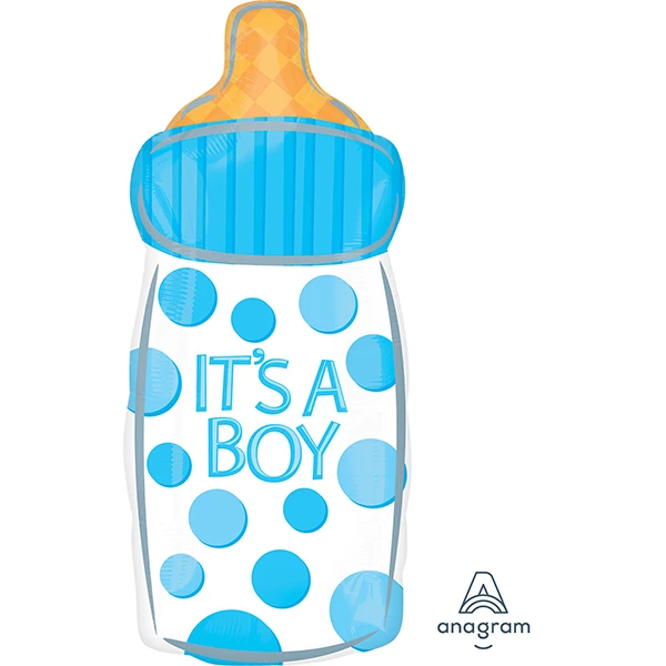 Balloon Agencies It's A Boy - Bottle Foil Large Shape - Foil Balloons