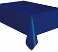 Metero Navy Blue Plastic Tablecover Tablecovers