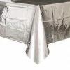 Metero Silver Table Cover