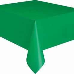 Metero Emerald Green Plastic Tablecover Catering