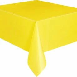 Metero Yellow | School Bus Yellow Plastic Tablecover Catering