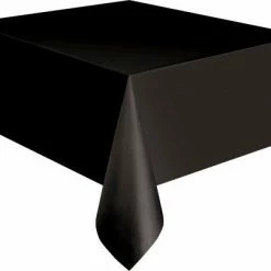 Metero Black Plastic Tablecover Catering