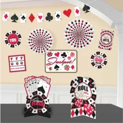 Balloon Agencies Casino Theme Decorating Kit | Place Your Bets Decorating Kits