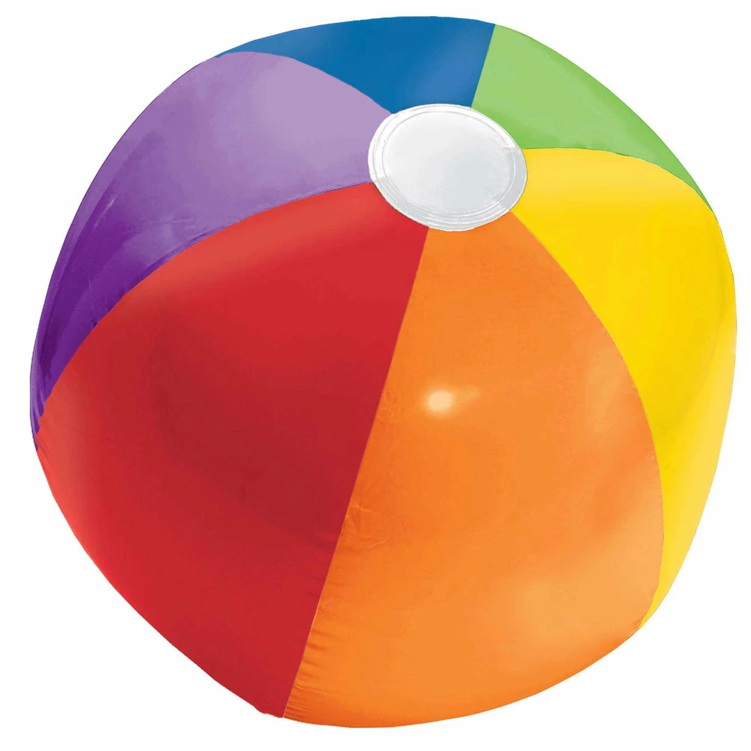 Balloon Agencies Inflatables Inflatable Beach Ball Primary Colours