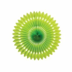 Five Star Hanging Fan 24cm | Lime Green