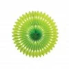 Five Star Paper Decor & Lanterns Hanging Fan 40cm | Lime Green